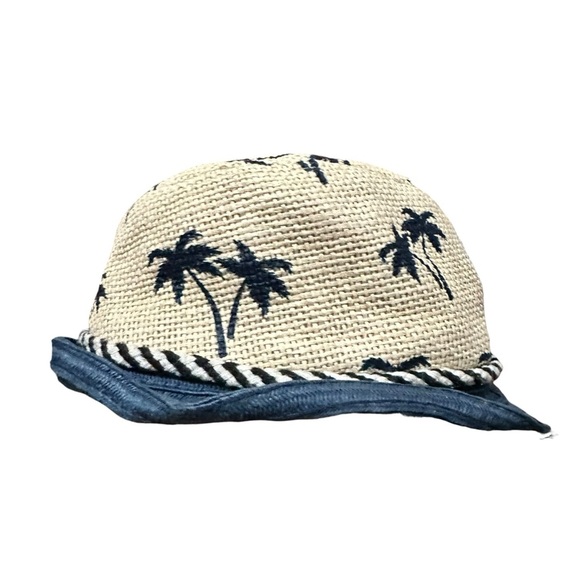 Palm Tree Patterned Kids Hat - Picture 2 of 4